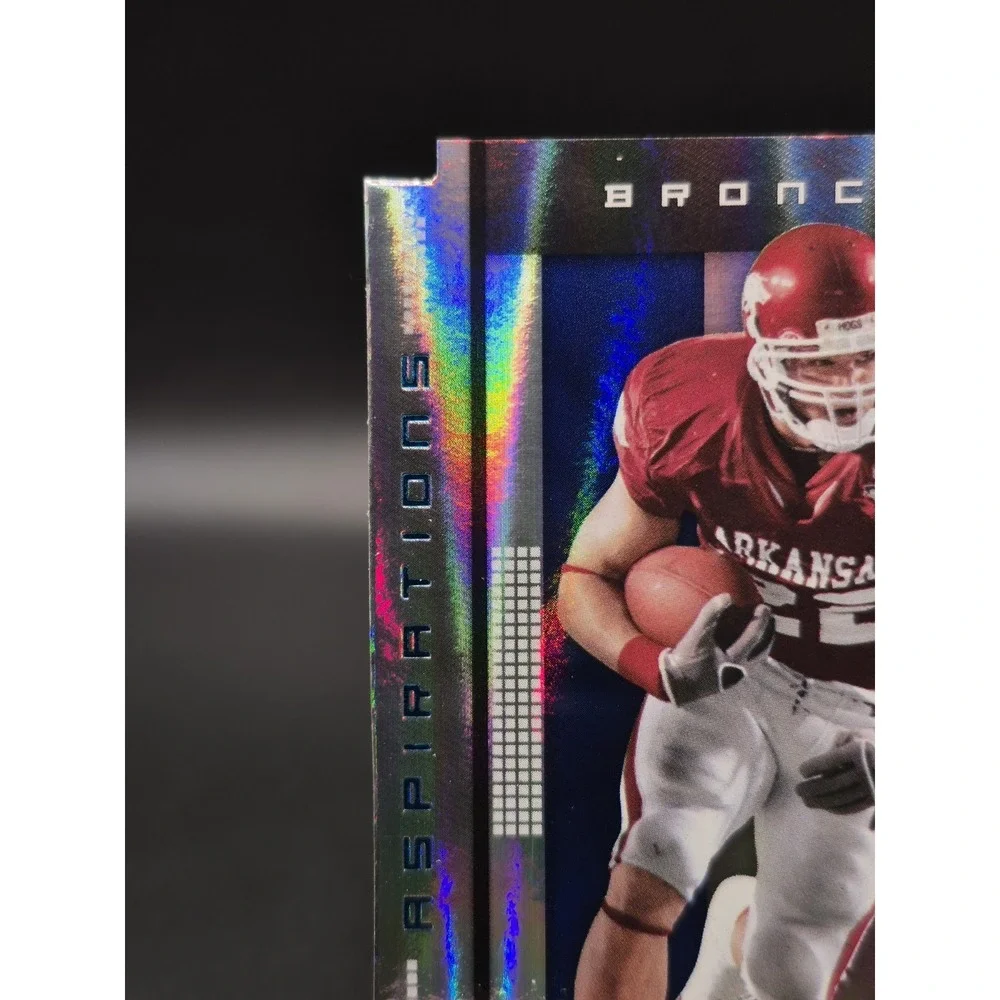 2008 Donruss Elite Peyton Hillis #136 Aspirations Die-Cut Rookie Refractor /78
